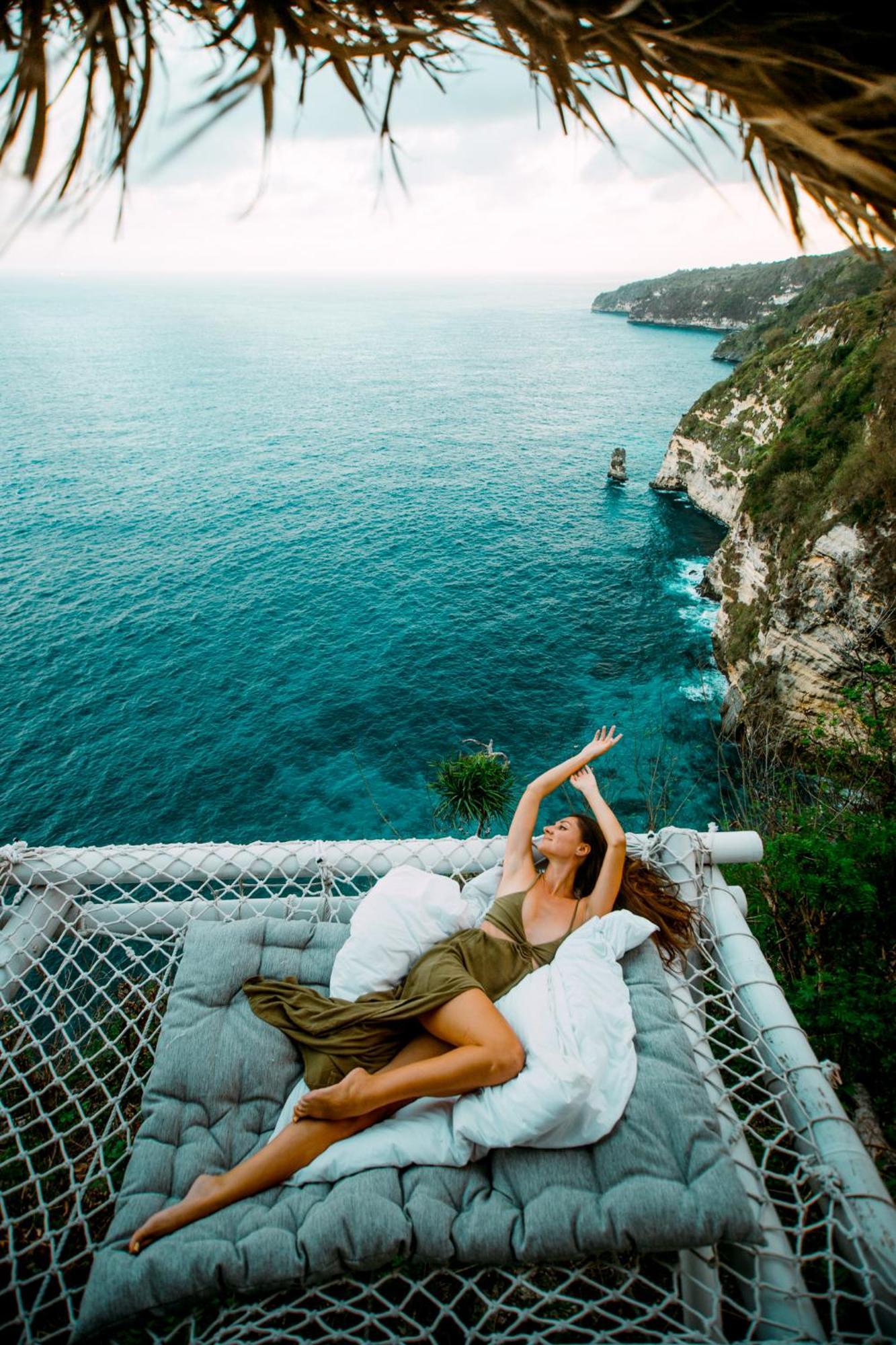 Polilit Tropical Glamping Nusa Penida Diamond Beach - Cliff Side Edge מראה חיצוני תמונה