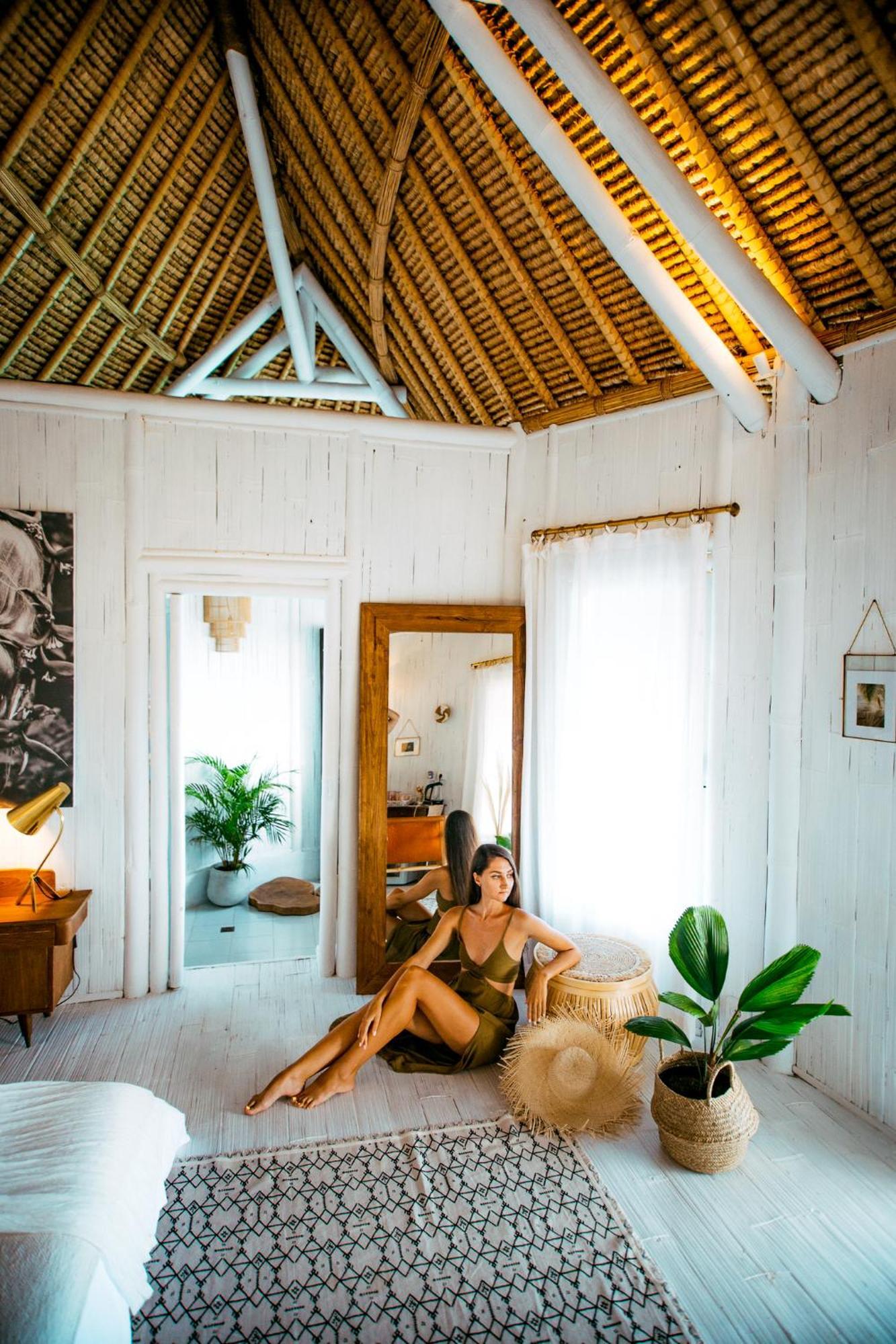 Polilit Tropical Glamping Nusa Penida Diamond Beach - Cliff Side Edge מראה חיצוני תמונה