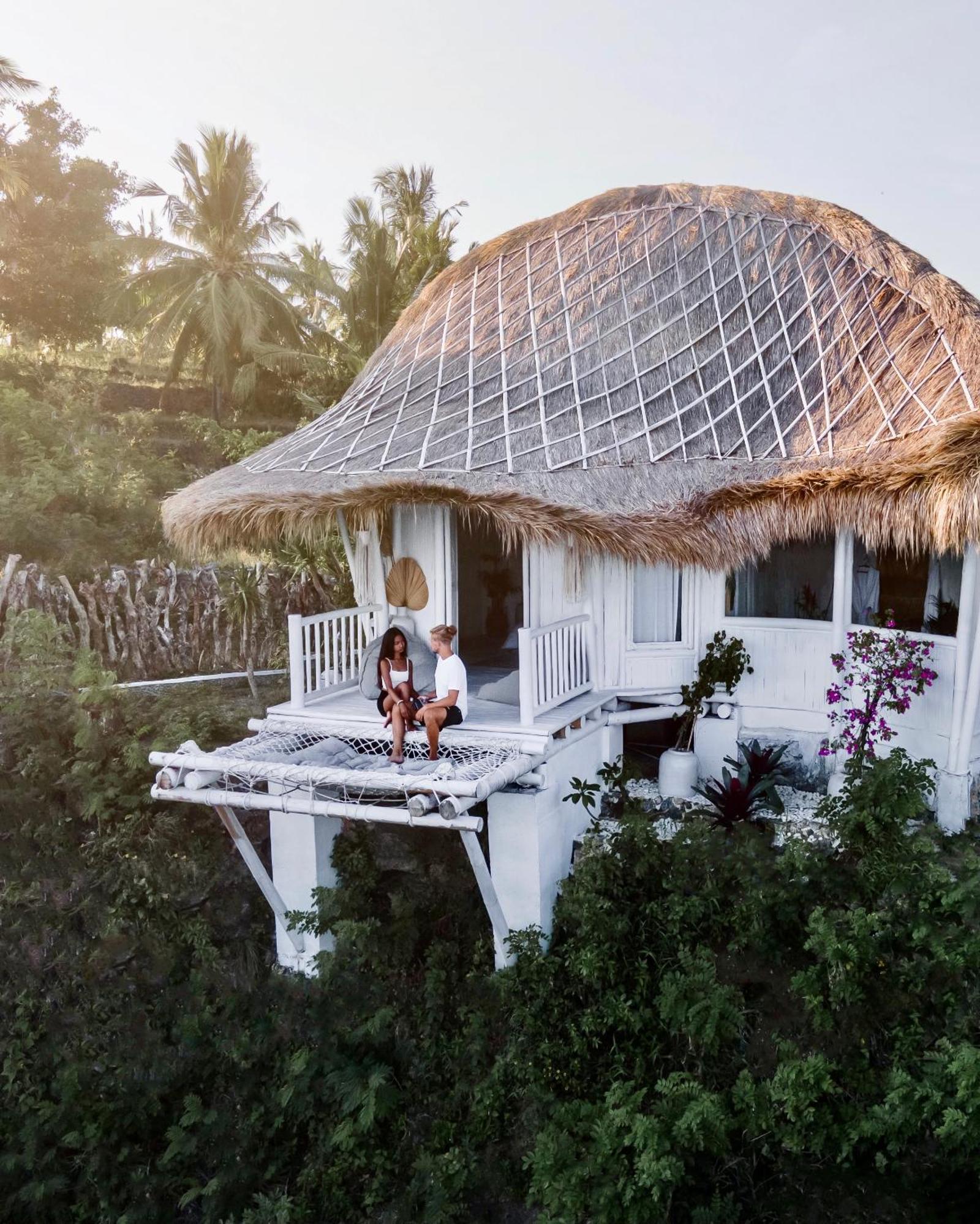 Polilit Tropical Glamping Nusa Penida Diamond Beach - Cliff Side Edge מראה חיצוני תמונה