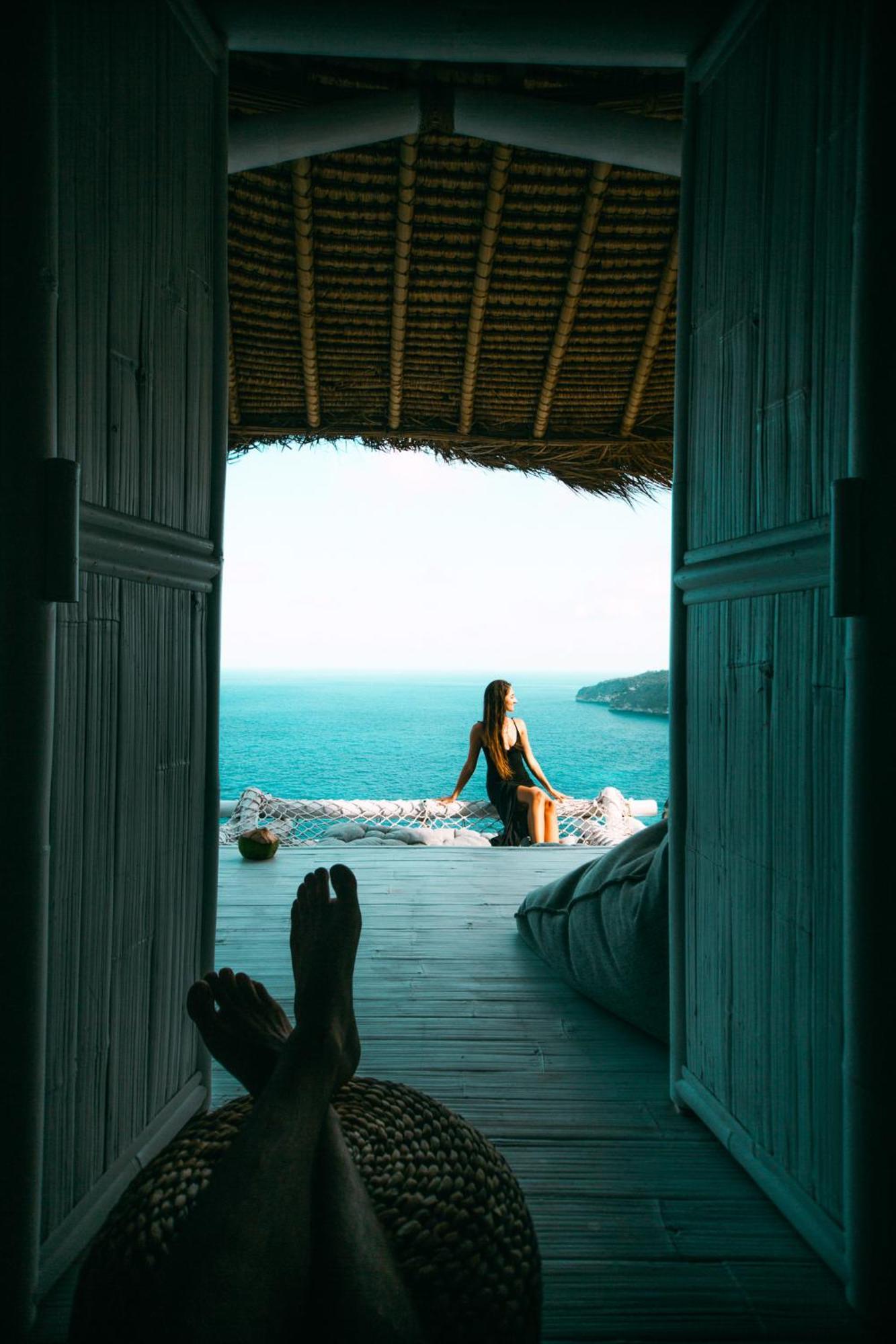 Polilit Tropical Glamping Nusa Penida Diamond Beach - Cliff Side Edge מראה חיצוני תמונה