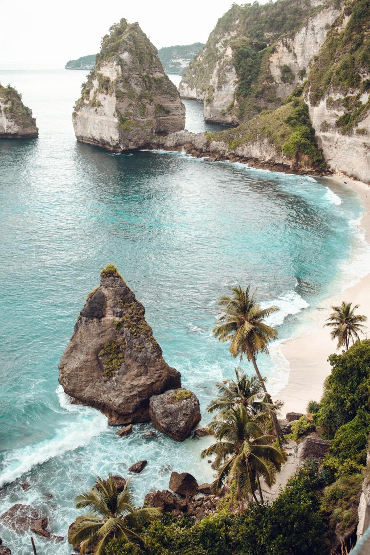 Polilit Tropical Glamping Nusa Penida Diamond Beach - Cliff Side Edge מראה חיצוני תמונה