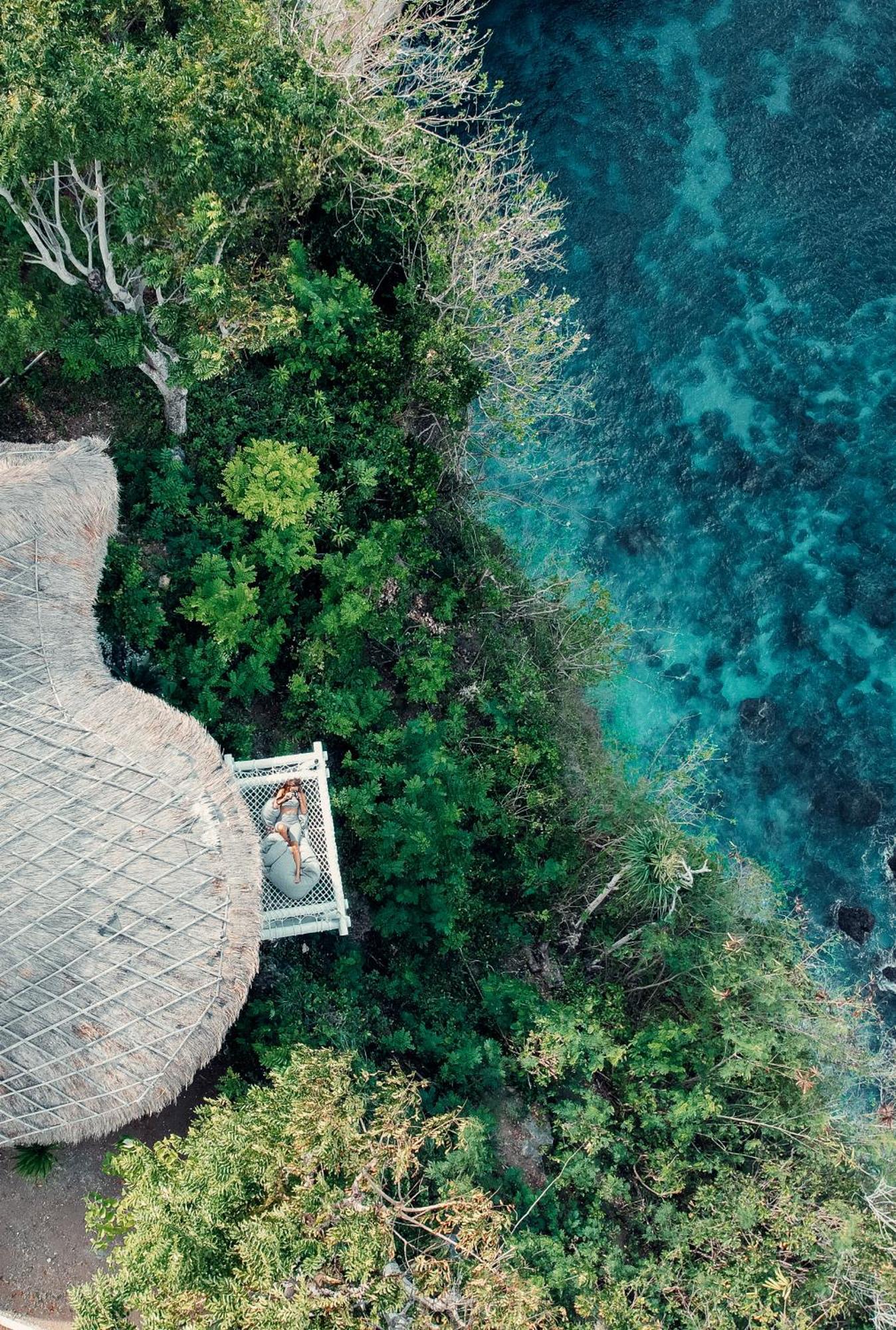 Polilit Tropical Glamping Nusa Penida Diamond Beach - Cliff Side Edge מראה חיצוני תמונה