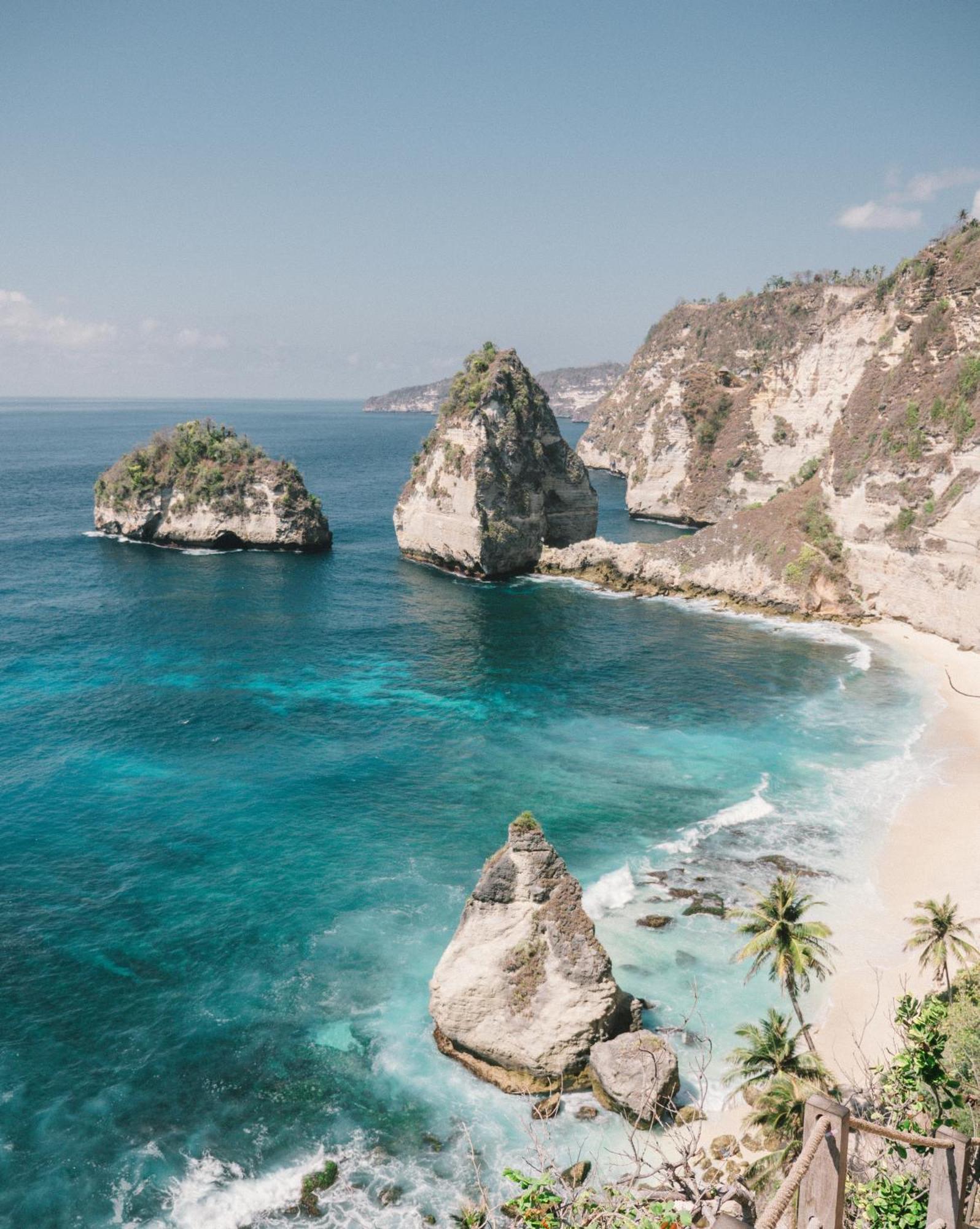 Polilit Tropical Glamping Nusa Penida Diamond Beach - Cliff Side Edge מראה חיצוני תמונה